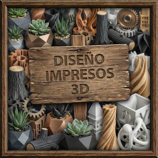 Diseños impresos 3D